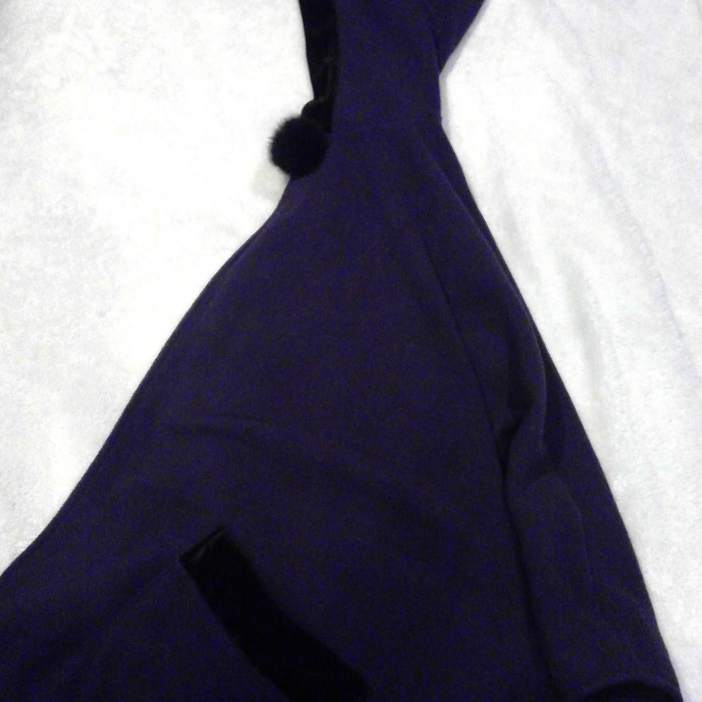 Purple Cape Coat